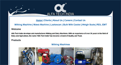 Desktop Screenshot of alfatechindia.com